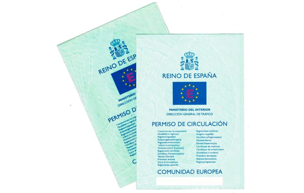 Document de circulació a Espanya